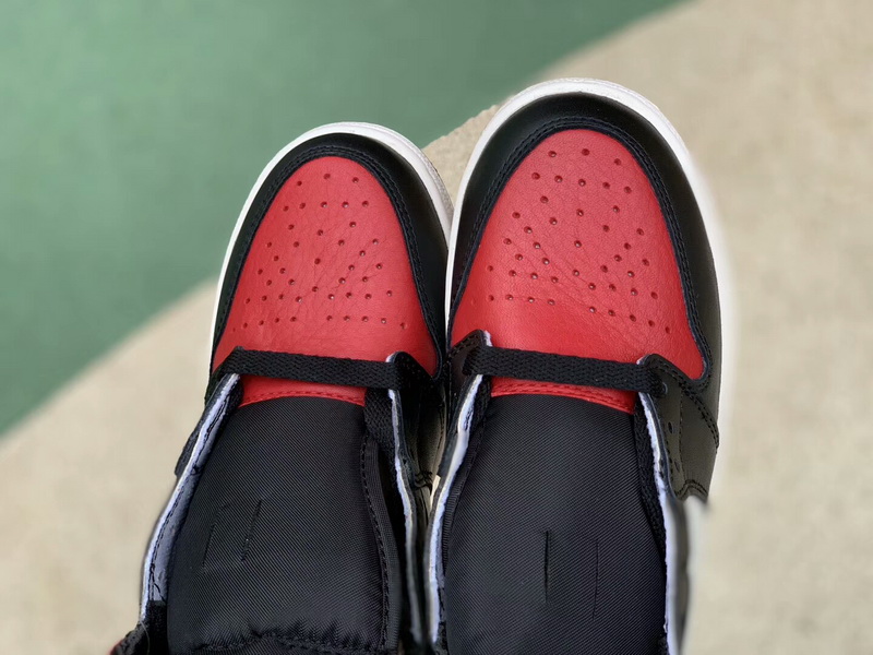 Authentic Air Jordan 1 Retro High OG “Bred Toe”women